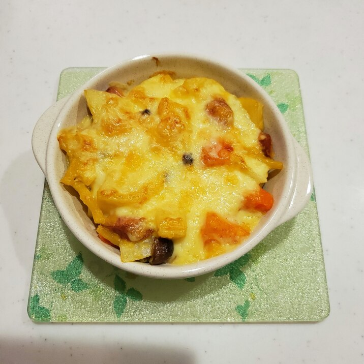 コーンクリーム缶でグラタン レシピ 作り方 By はっぴーぱんだ 楽天レシピ